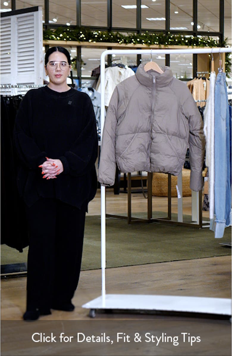 Puffer Bomber Jacket, sales video thumbnail