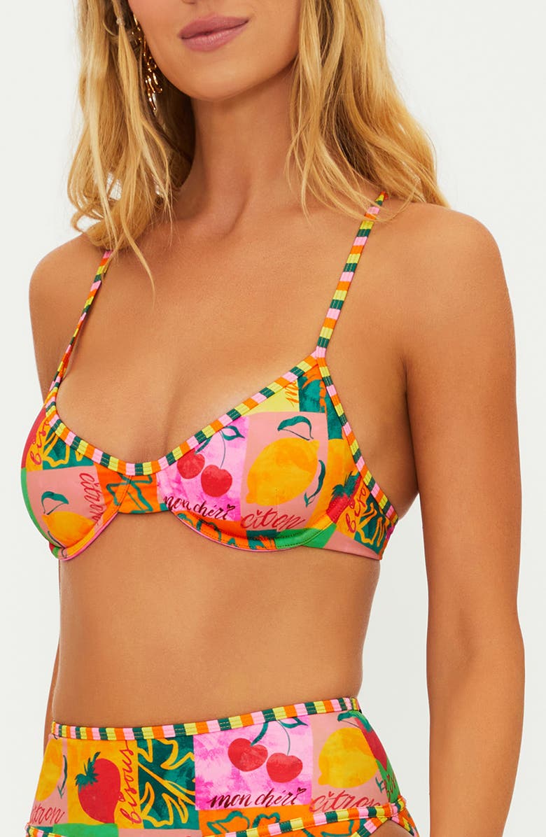 Beach Riot Kori Underwire Bikini Top, Alternate, color, Fruit Mar