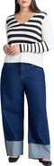 ELOQUII Cuff Jean