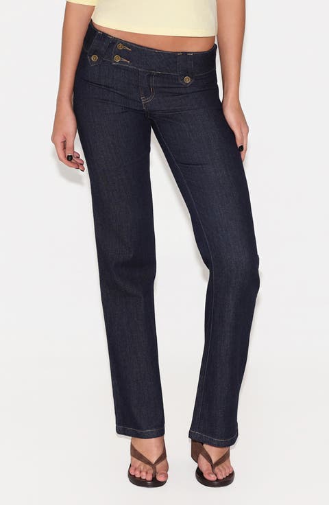 Kittie Low Waist Straight Leg Jeans