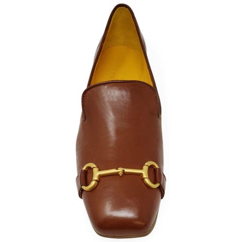 Madison Maison Square Toe Horse Bit Loafer In Multi