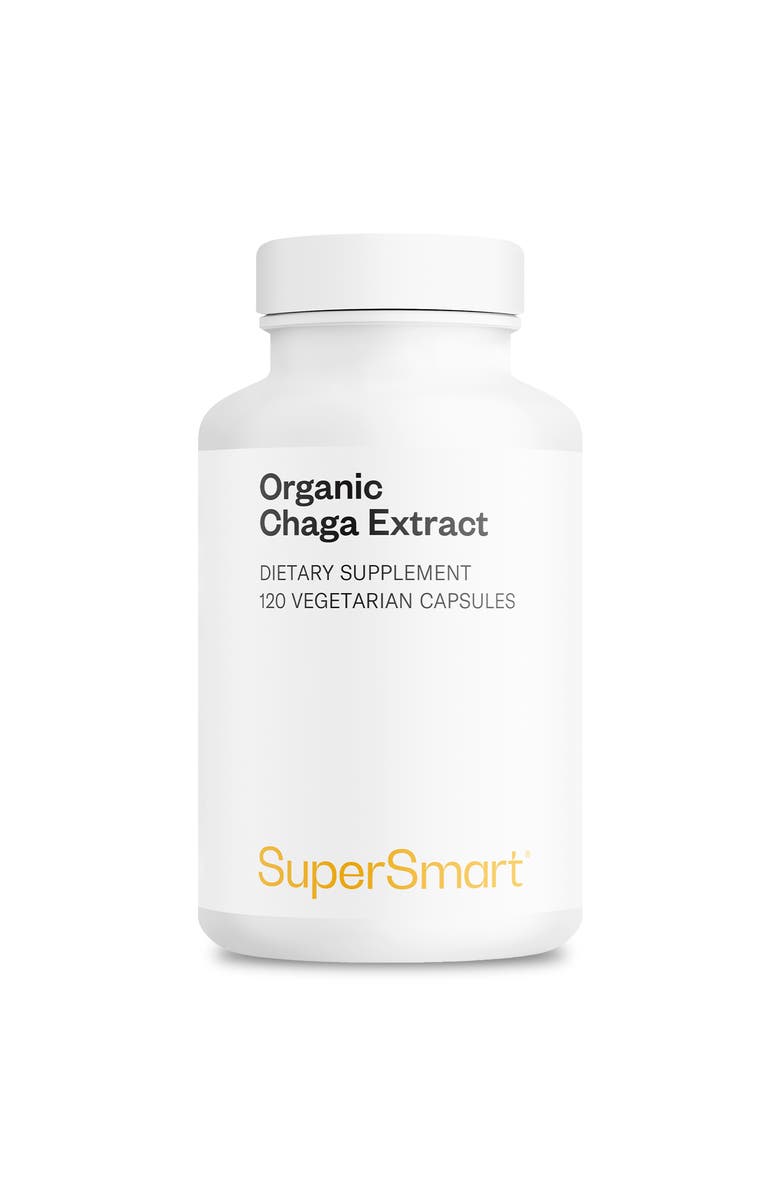 SuperSmart Organic Chaga Extract, Main, color, NO COLOR