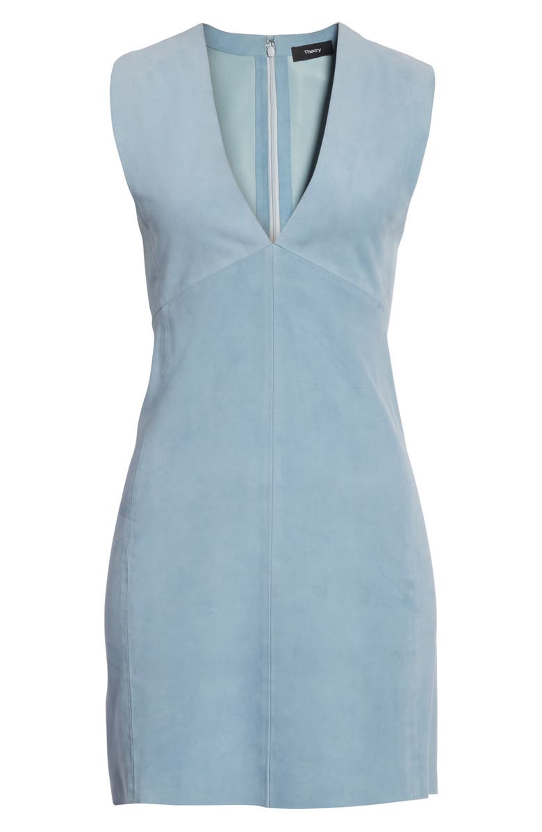 Theory Zinovin S. Double Face Suede Dress, Alternate, color,