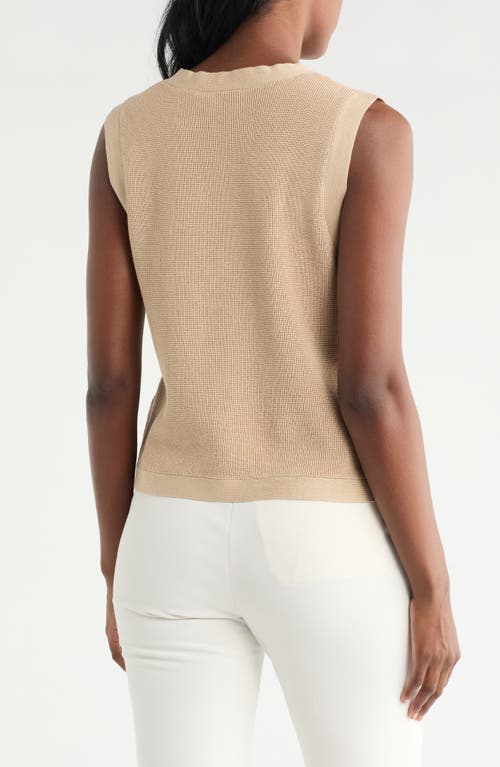 Cyrus V-neck Vest In Neutral