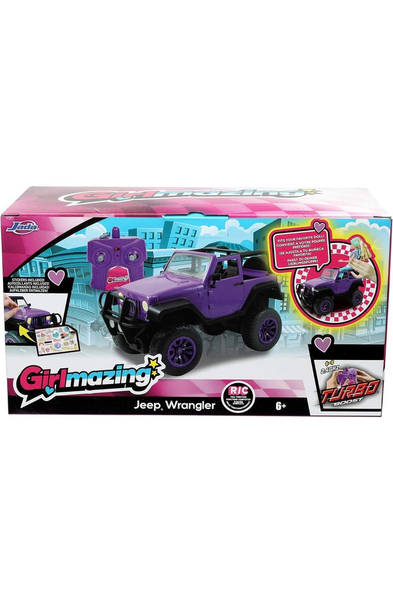 Jada Toys GirlMazing Big Foot Jeep Remote Control Vehicle, Ages 6+, Alternate, color, Multicolored