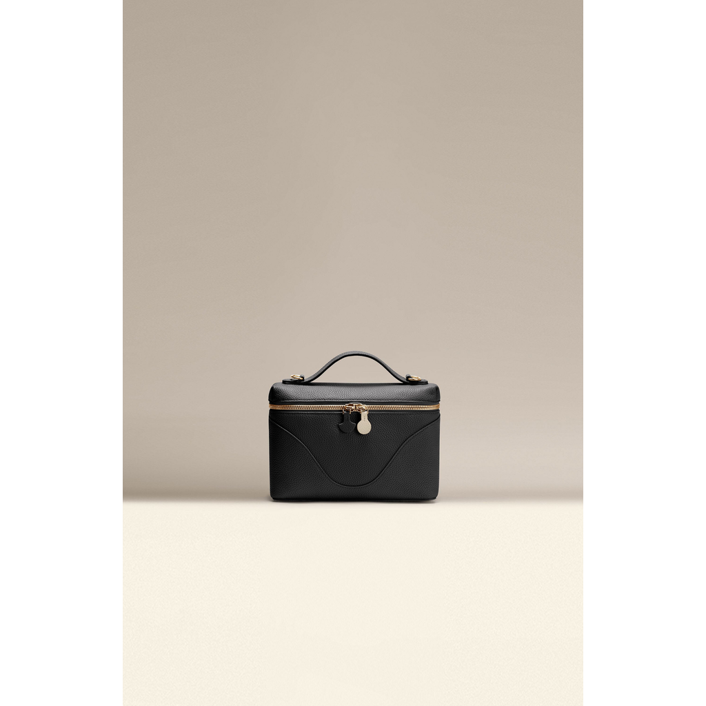 OLEADA Mini Anchor Bag in Caviar (Gold Hardware)  product