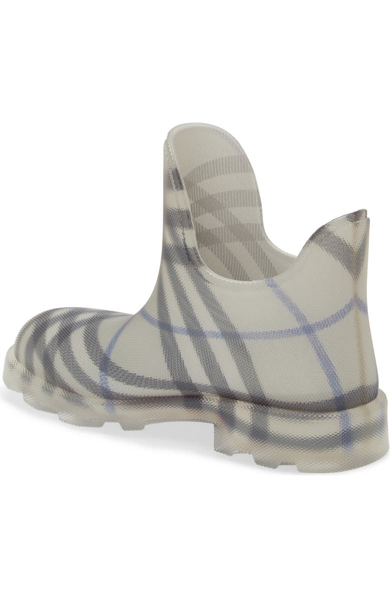 Burberry Marsh Check Textured Ankle Boot, Alternate, color,