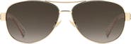 Kate Spade New York dalia 58mm gradient pilot sunglasses