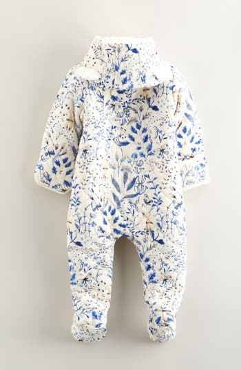 Hooded Quilted Fleece Lined Bunting