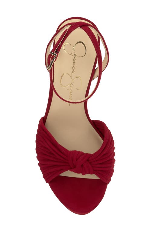 Jessica Simpson Immie Platform Sandal In Red