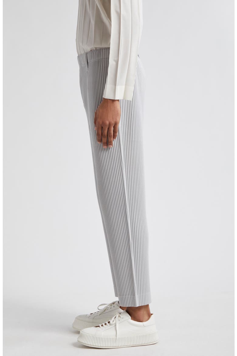 Pleated Pull-On Pants, Alternate, color, LIGHT GRAY