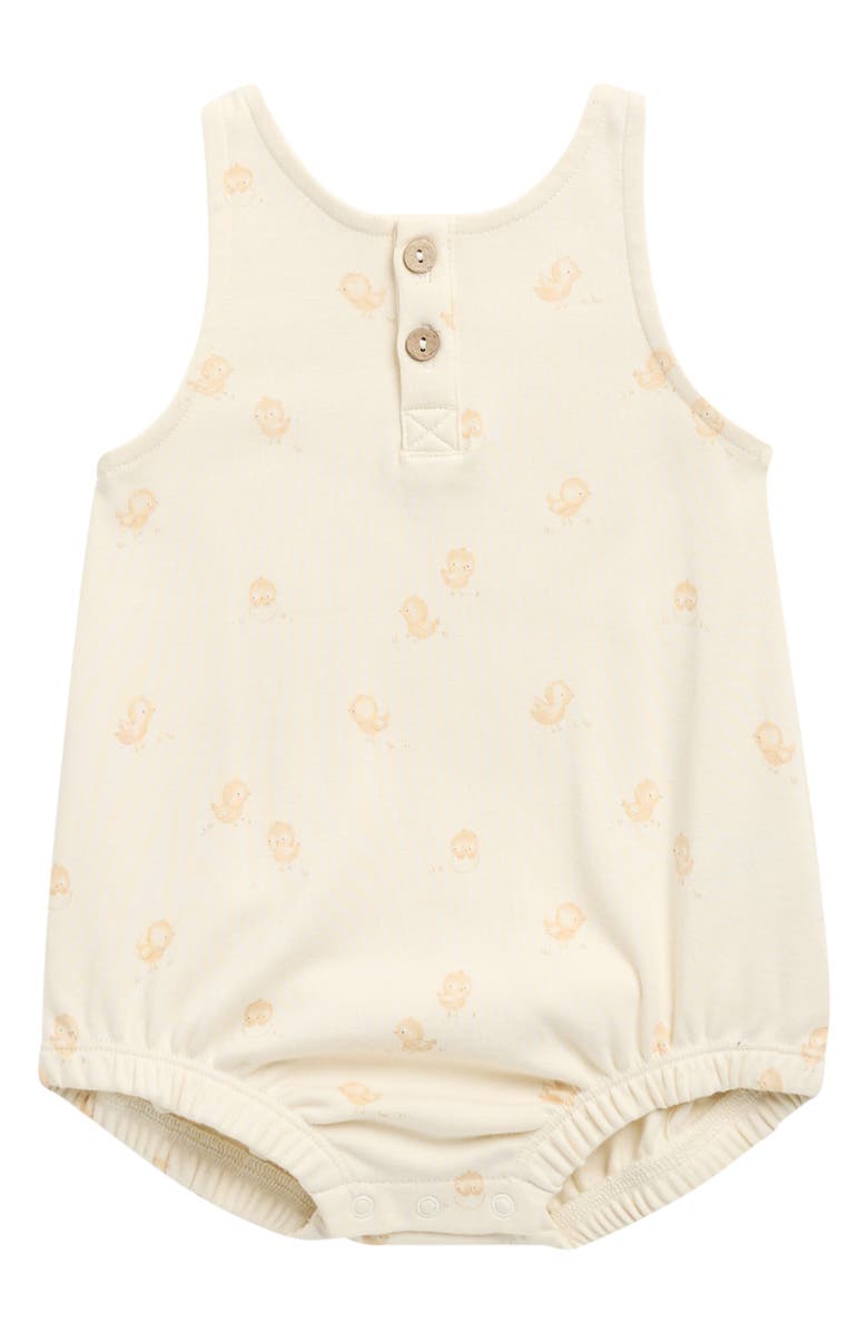 QUINCY MAE Chicks Sleeveless Bubble Romper, Main, color, Ivory