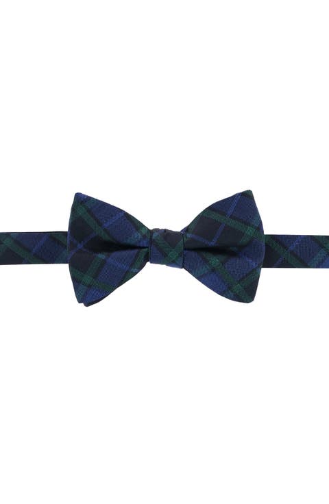 Ives Plaid Silk Bow Tie