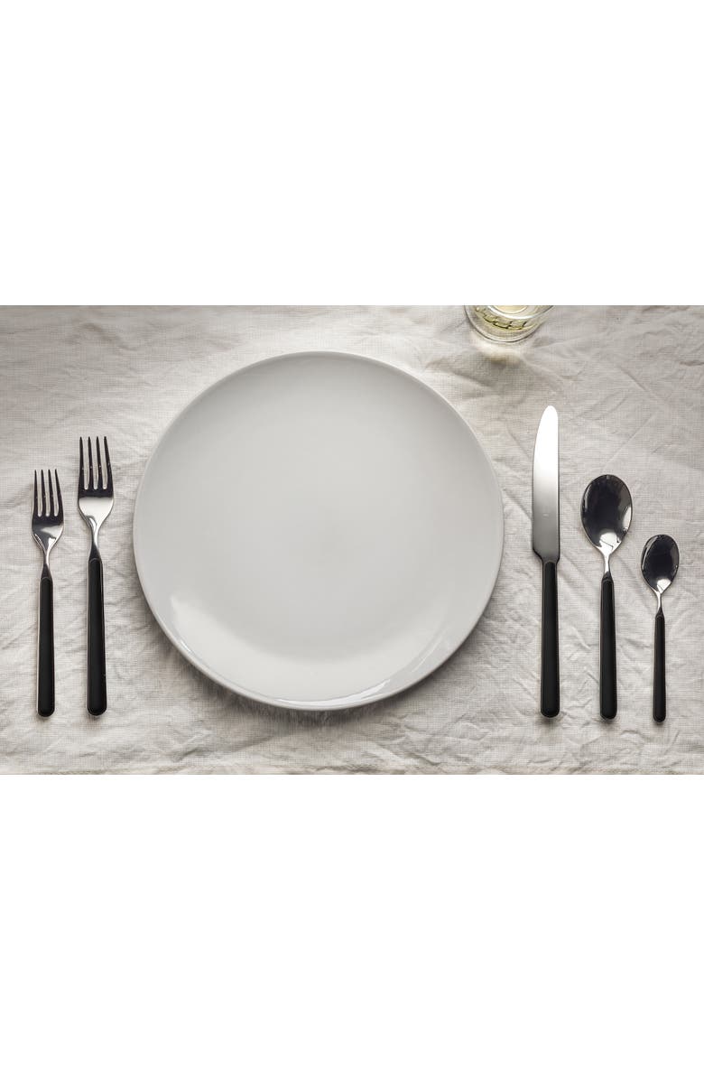 Mepra Fantasia Flatware Set - 32 Pieces, Alternate, color, Black