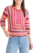 NIC+ZOE Pastiche Mix Stitch Sweater