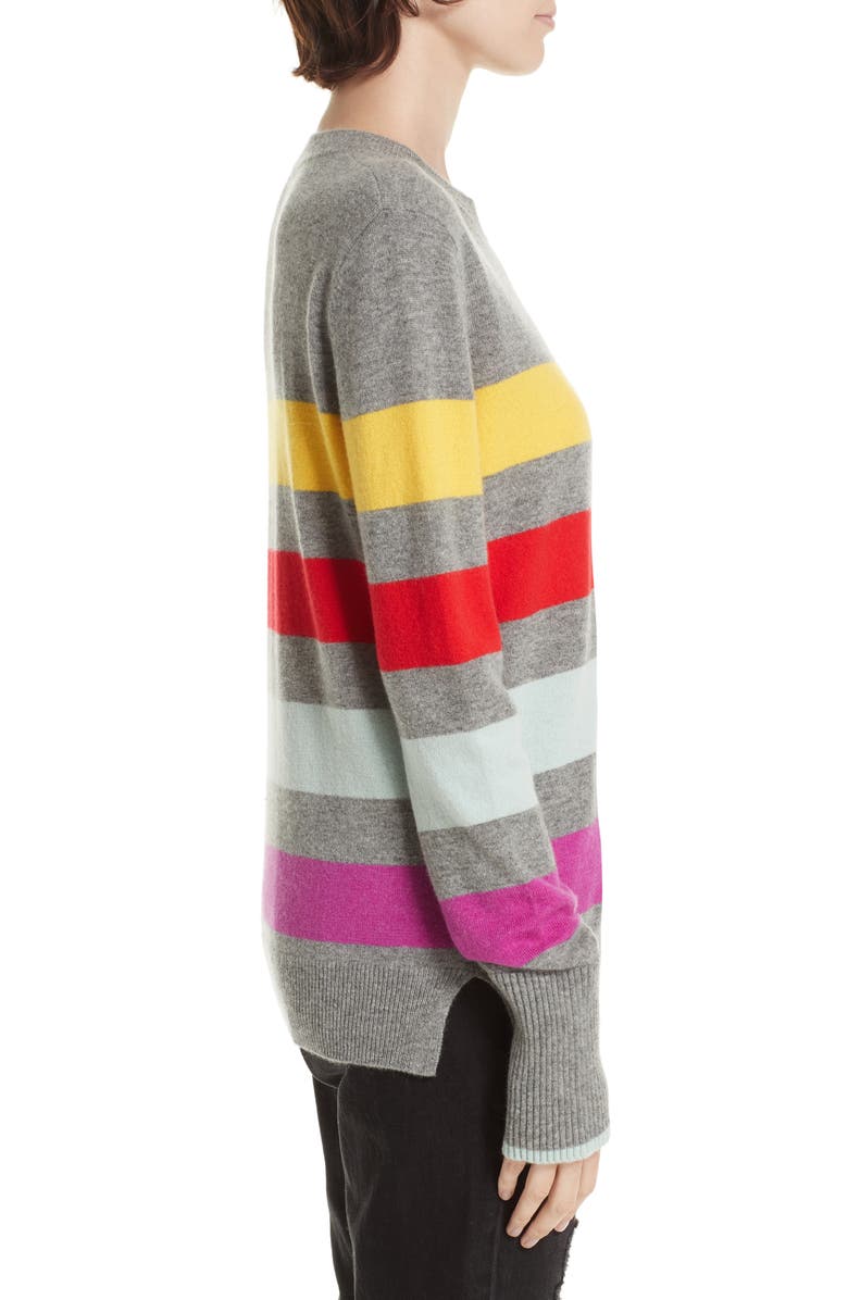 La Ligne Candy Stripe Sweater, Alternate, color,