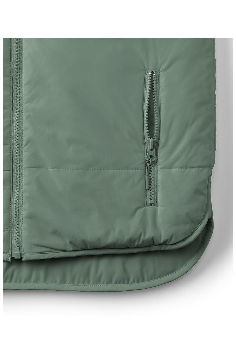 Plus Size WanderFree Insulated Vest, Alternate, color, Lily Pad Green
