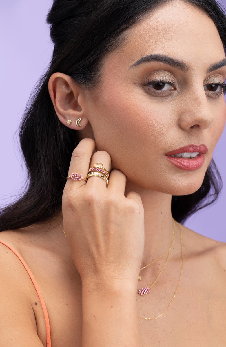 Bony Levy 14K Gold Geometric Band Ring, Alternate, color, 14K Yellow Gold