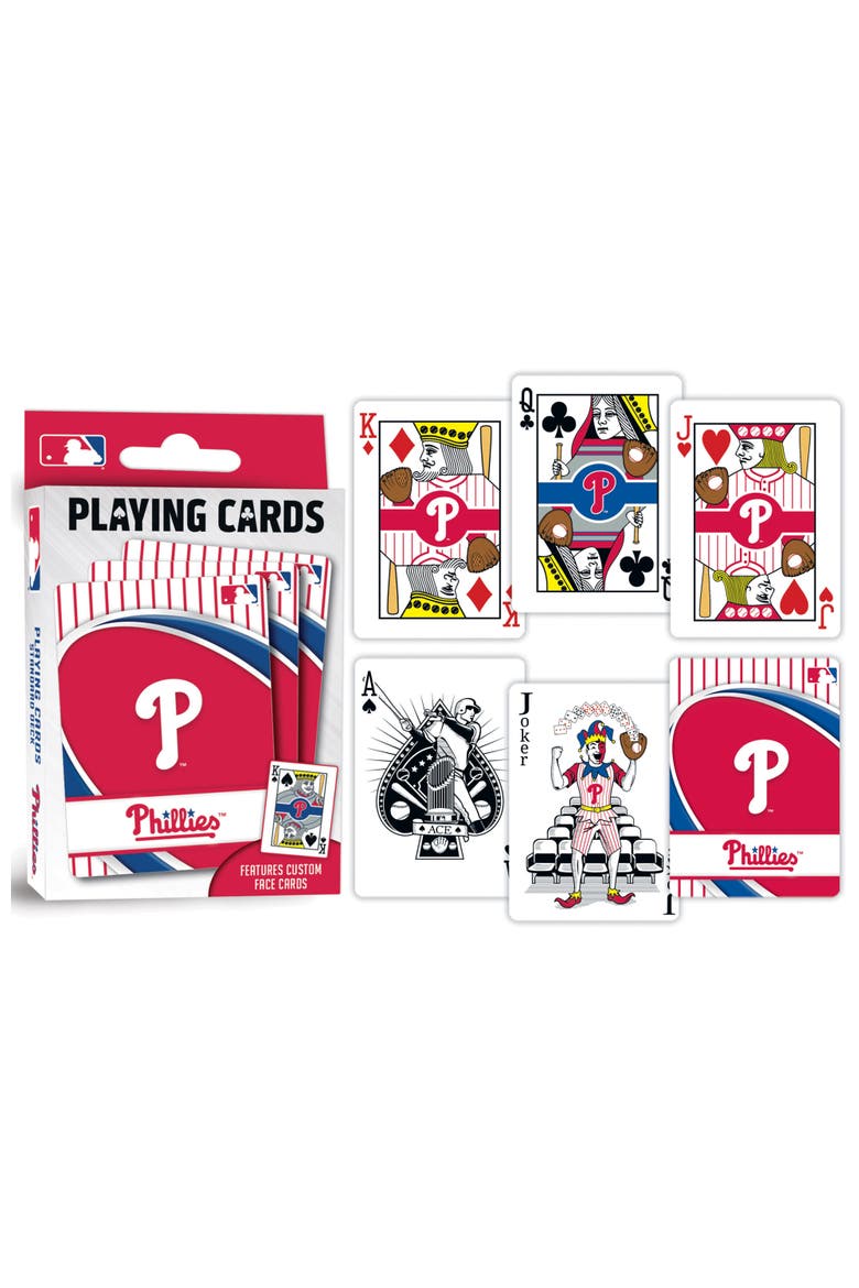 Philadelphia Phillies Playing Cards, Alternate, color, Multicolor
