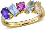 Julianna B. Gemstone 5-Stone Ring Sterling Silver