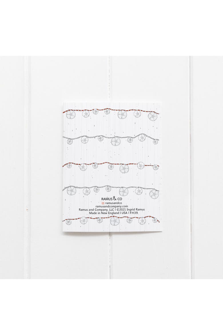 Winter/Holiday Greeting Card Pack Sets (3 ct) Happy Holidays Sand Dollar, Alternate, color, Multi-Pack