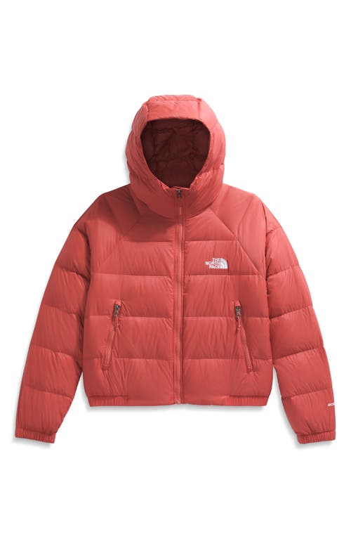 The North Face Hydrenalite Hooded Down Jacket In Red