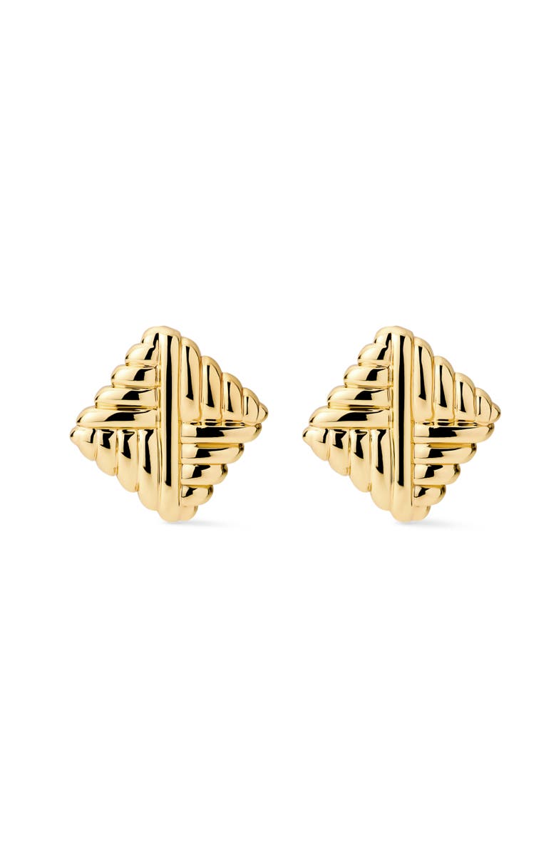 Ana Luisa Gold Stud Earrings - Maple, Main, color,