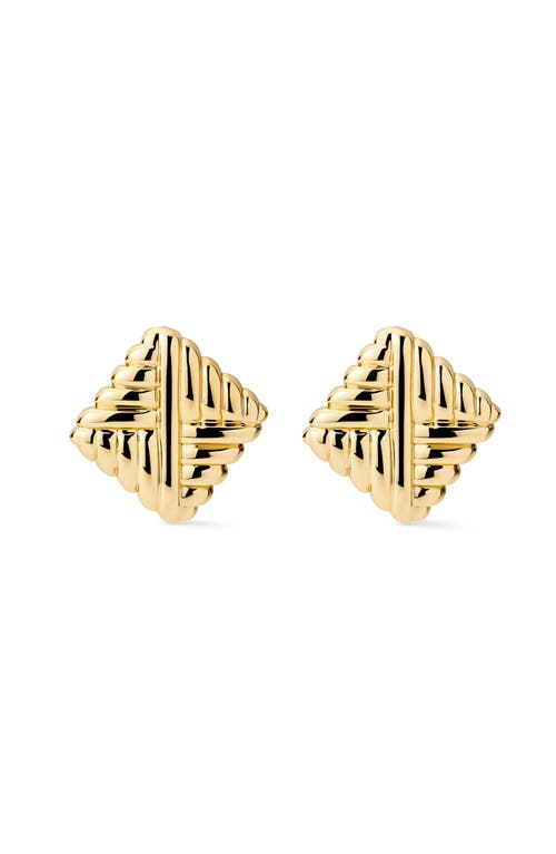 Ana Luisa Gold Stud Earrings