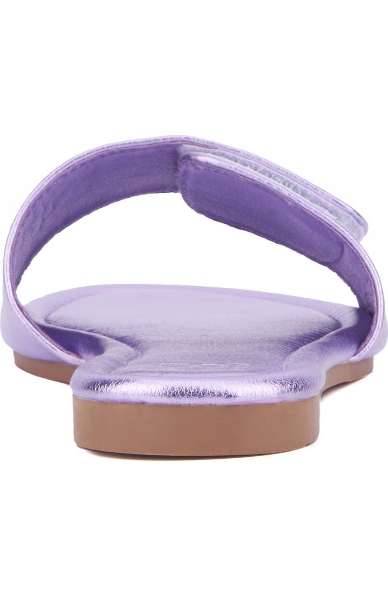 NEW YORK AND COMPANY Adelle Slide Sandal, Alternate, color, Lilac