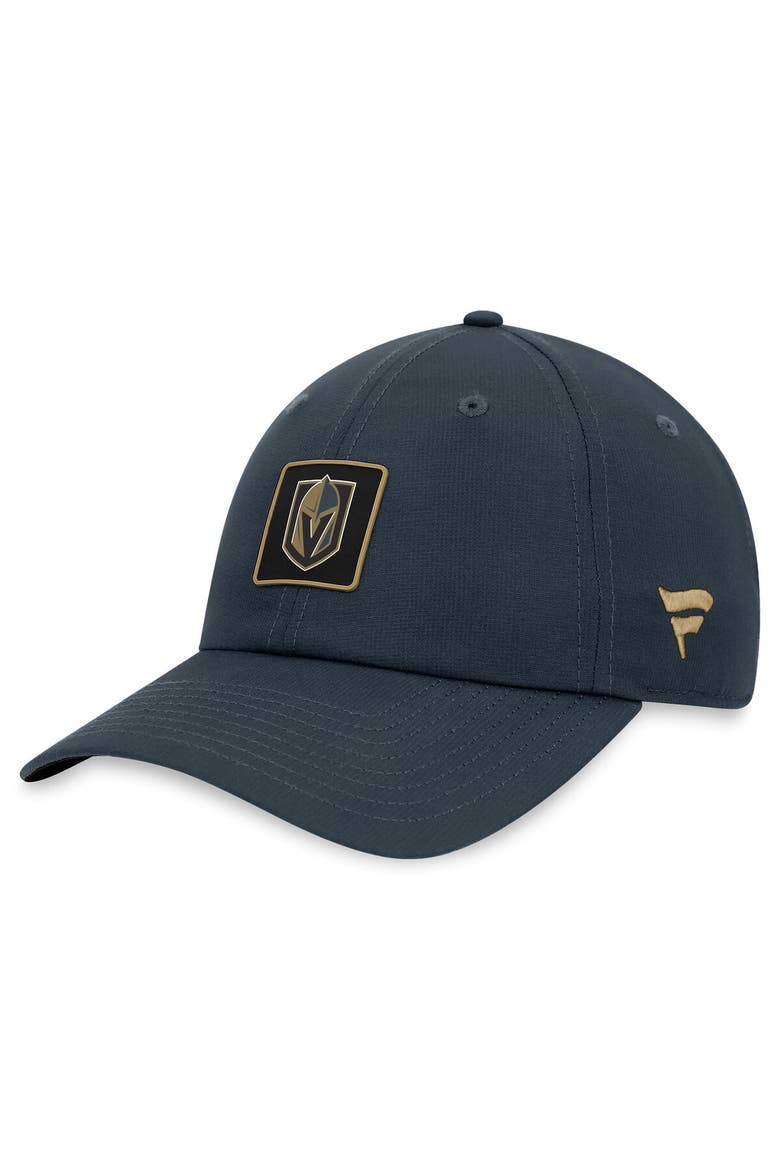 Men's Fanatics Branded Gray Vegas Golden Knights Authentic Pro Rink Adjustable Hat, Main, color, Gray