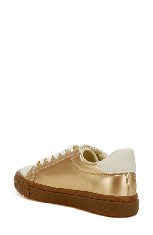 London Rag Jumping Sneaker In Gold