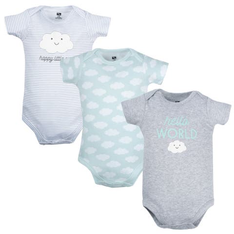 All-Season Cotton One-Piece Garment Set of 3 (Baby)