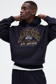 H&M Oversized Fit Printed Hoodie