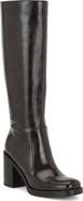Nine West Balinda Faux Leather Knee High Boot