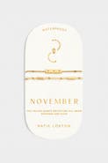 Katie Loxton Birthstone Bracelet 'November'
