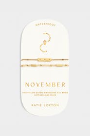 Katie Loxton Birthstone Bracelet 'November'