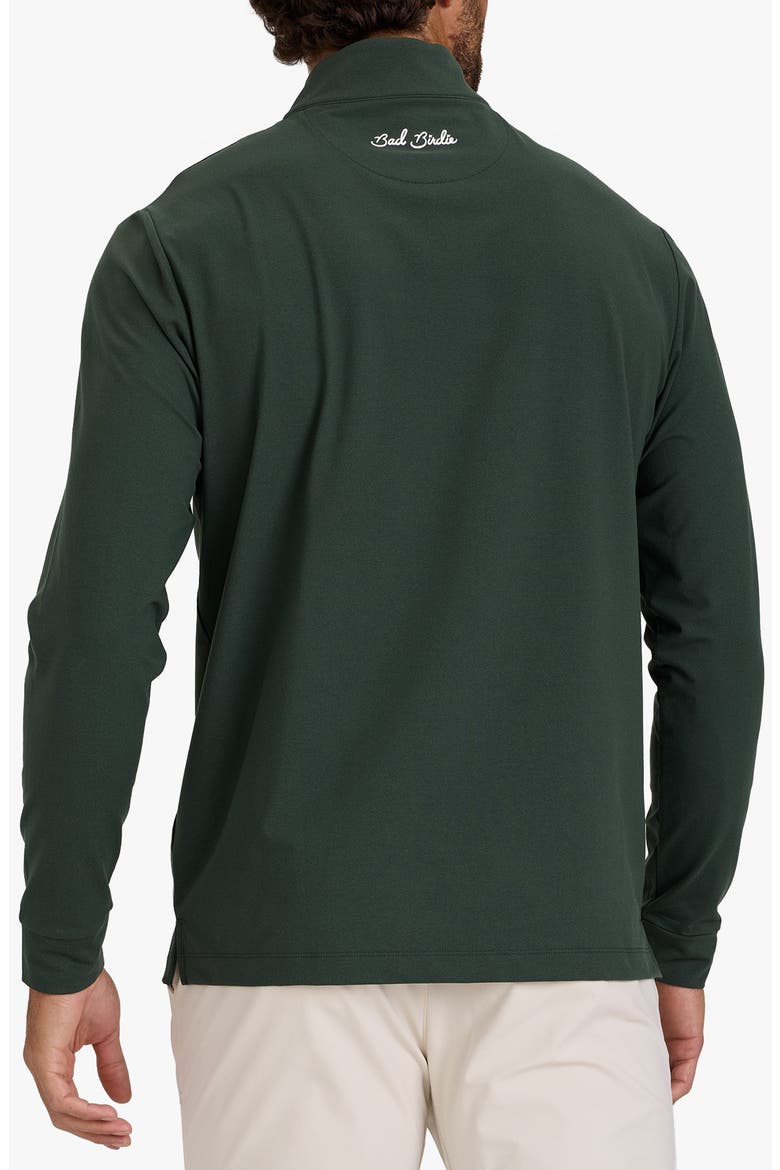 Velocity Performance Quarter Zip Pullover, Alternate, color, DEEP FOREST