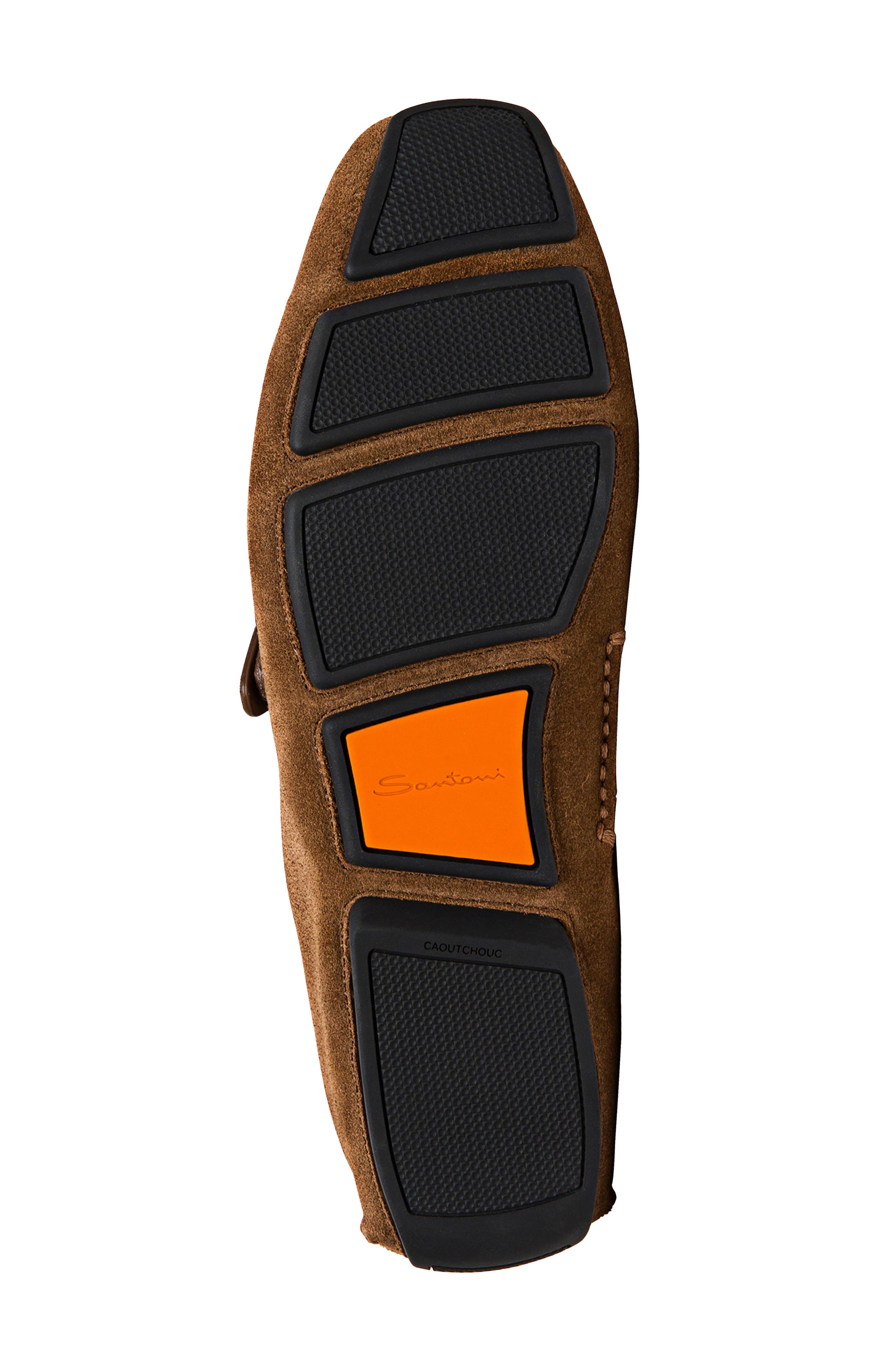 Santoni Apron Toe Driving Loafer, Alternate, color, 