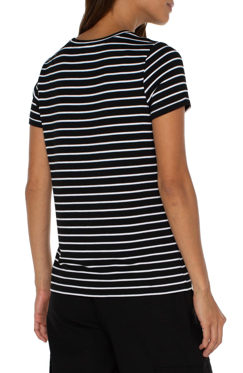 Liverpool Stripe French Terry T-Shirt, Alternate, color, 