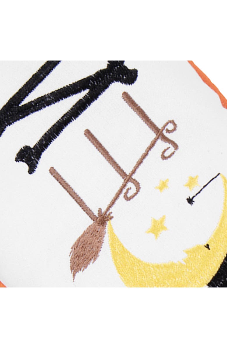 C&F Home Halloween Embroidered Decorative Long Accent Pillow 6" x 24", Alternate, color, White