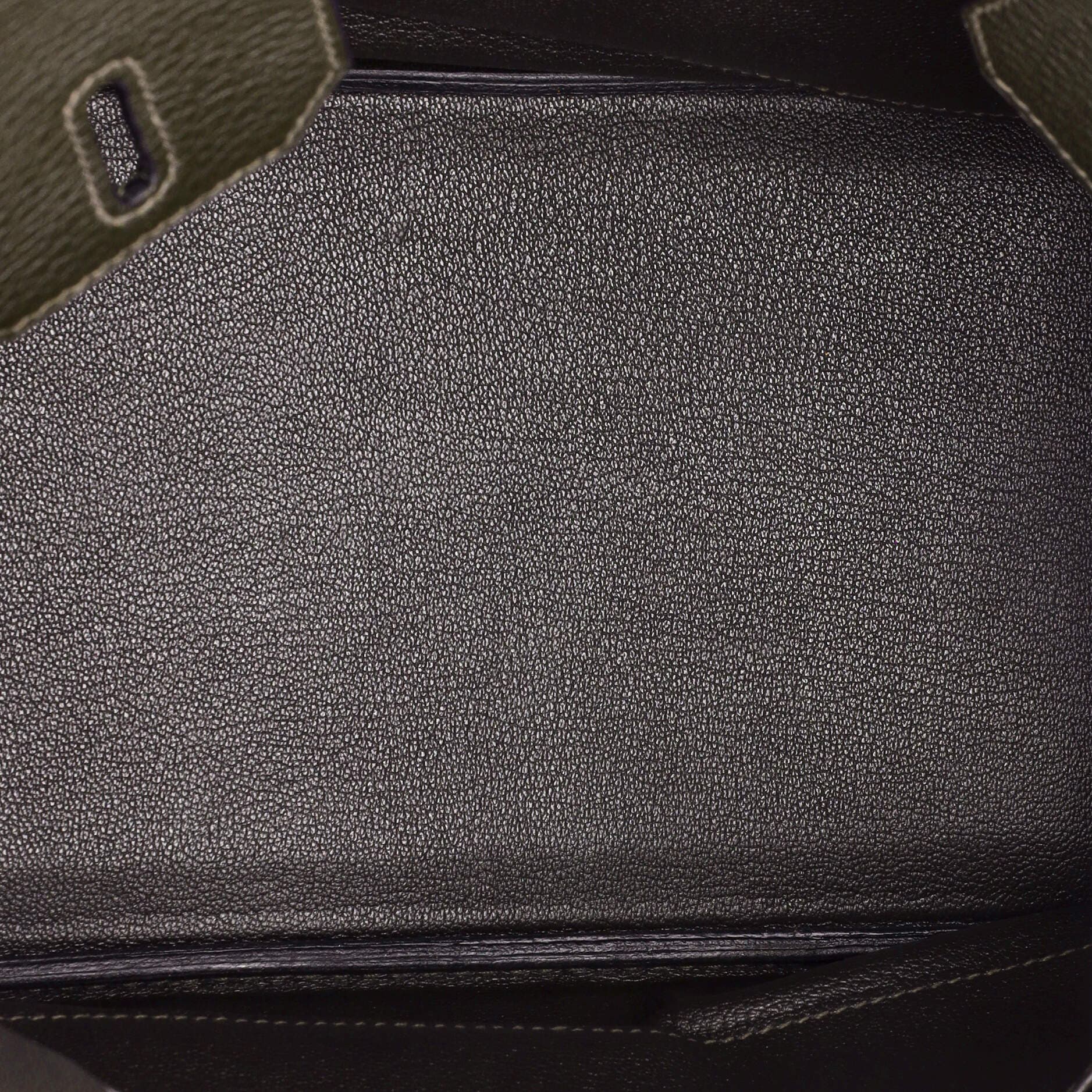 Pre-Owned Hermes Birkin Handbag Brown Clemence with Palladium Hardware 30, Alternate, color, 