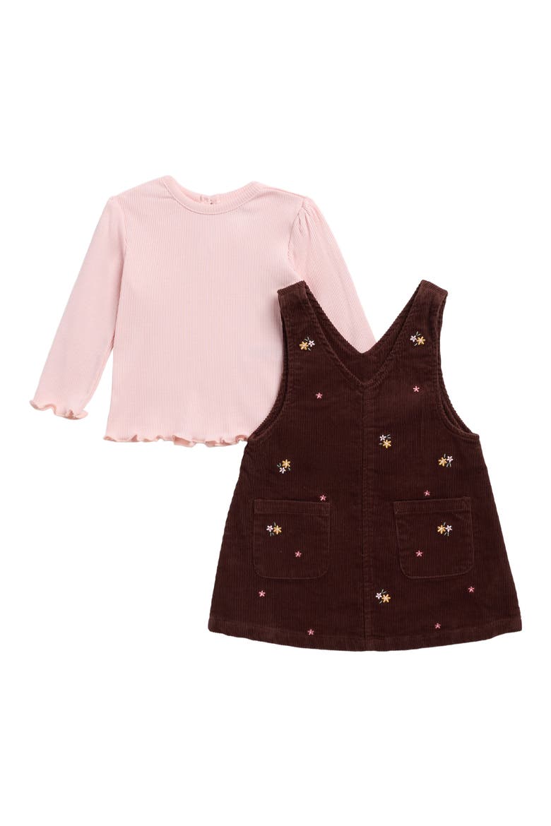 Kids' Garden Embroidery Jumper & Shirt Set, Main, color, FLORAL