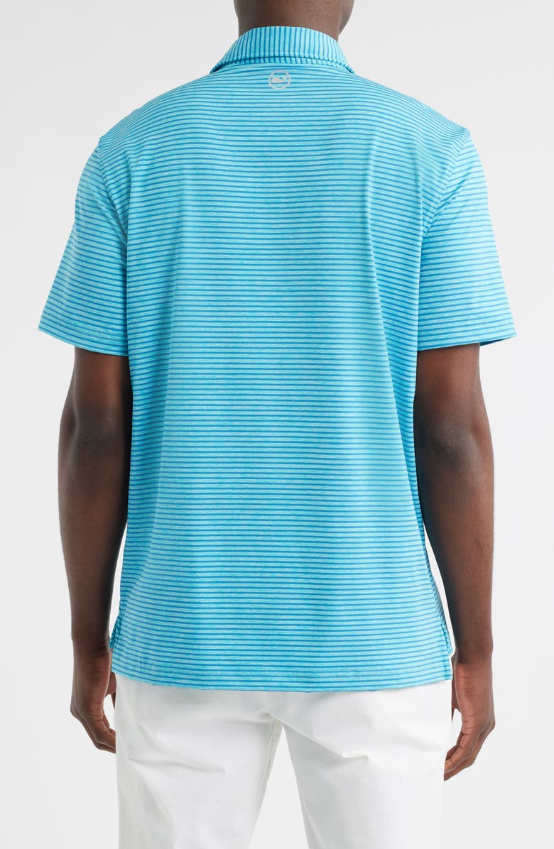Stripe Sankaty Short Sleeve Performance Polo