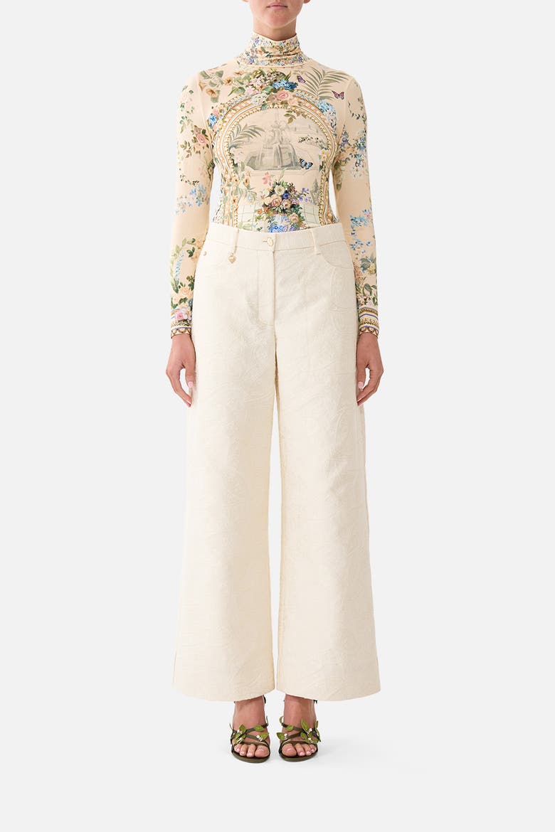 Relaxed Trouser With Back Yoke, Main, color, Midsummer Masterpiece