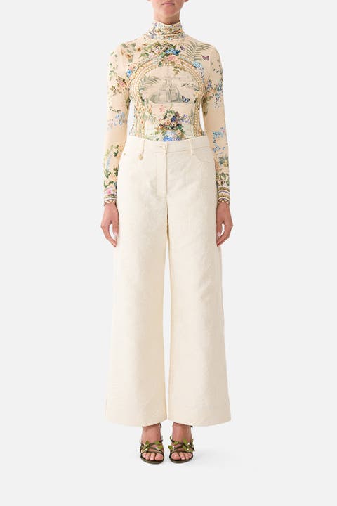 Relaxed Trouser With Back Yoke