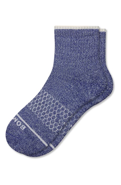 Merino Wool Blend Quarter Socks