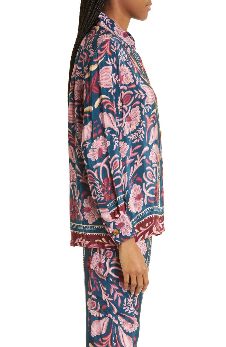 FARM Rio Shell Print Blouse, Alternate, color,