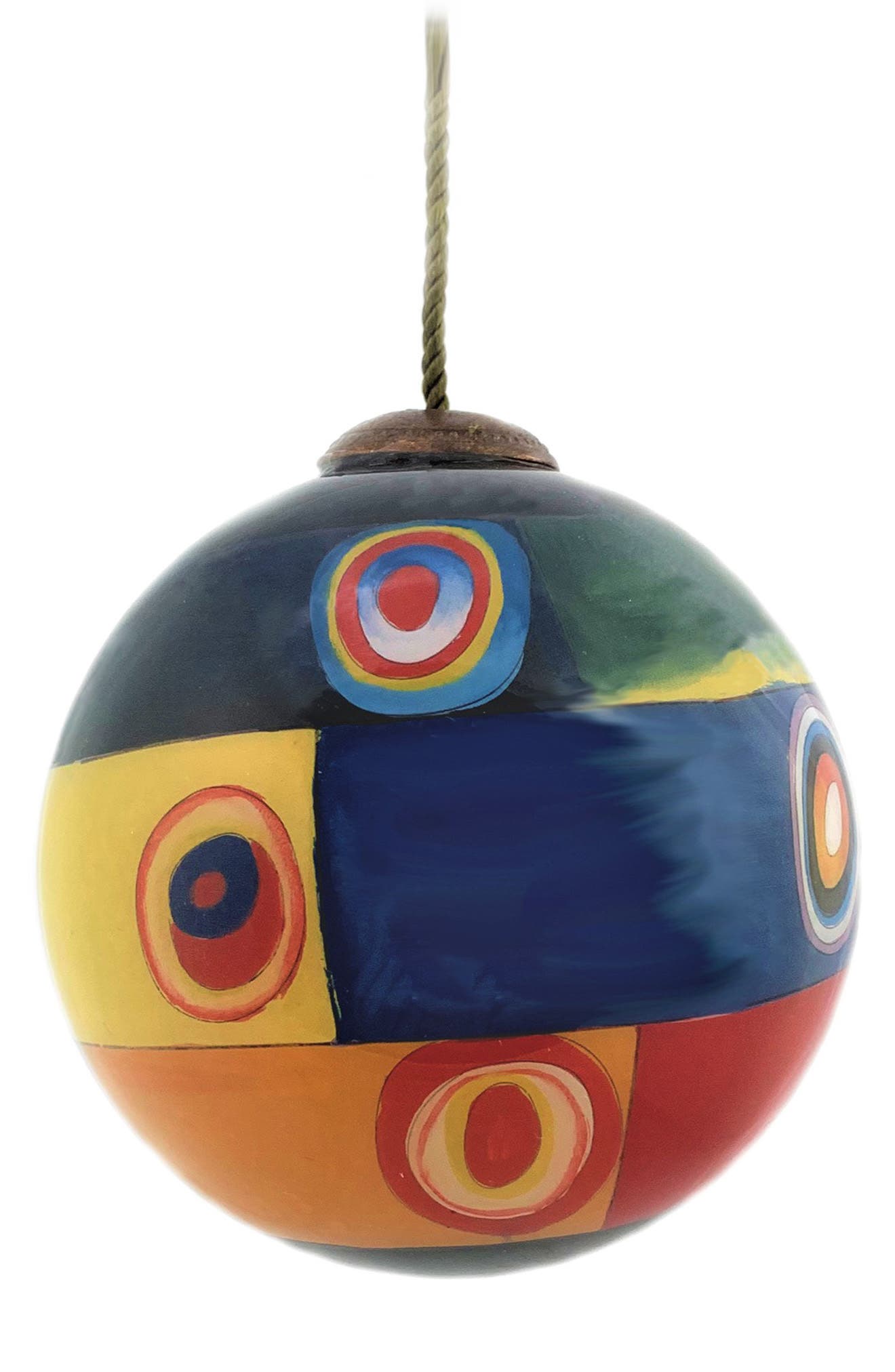 OVERSTOCK ART Set of 12 Farbstudie Quadrate Ornaments | Nordstromrack