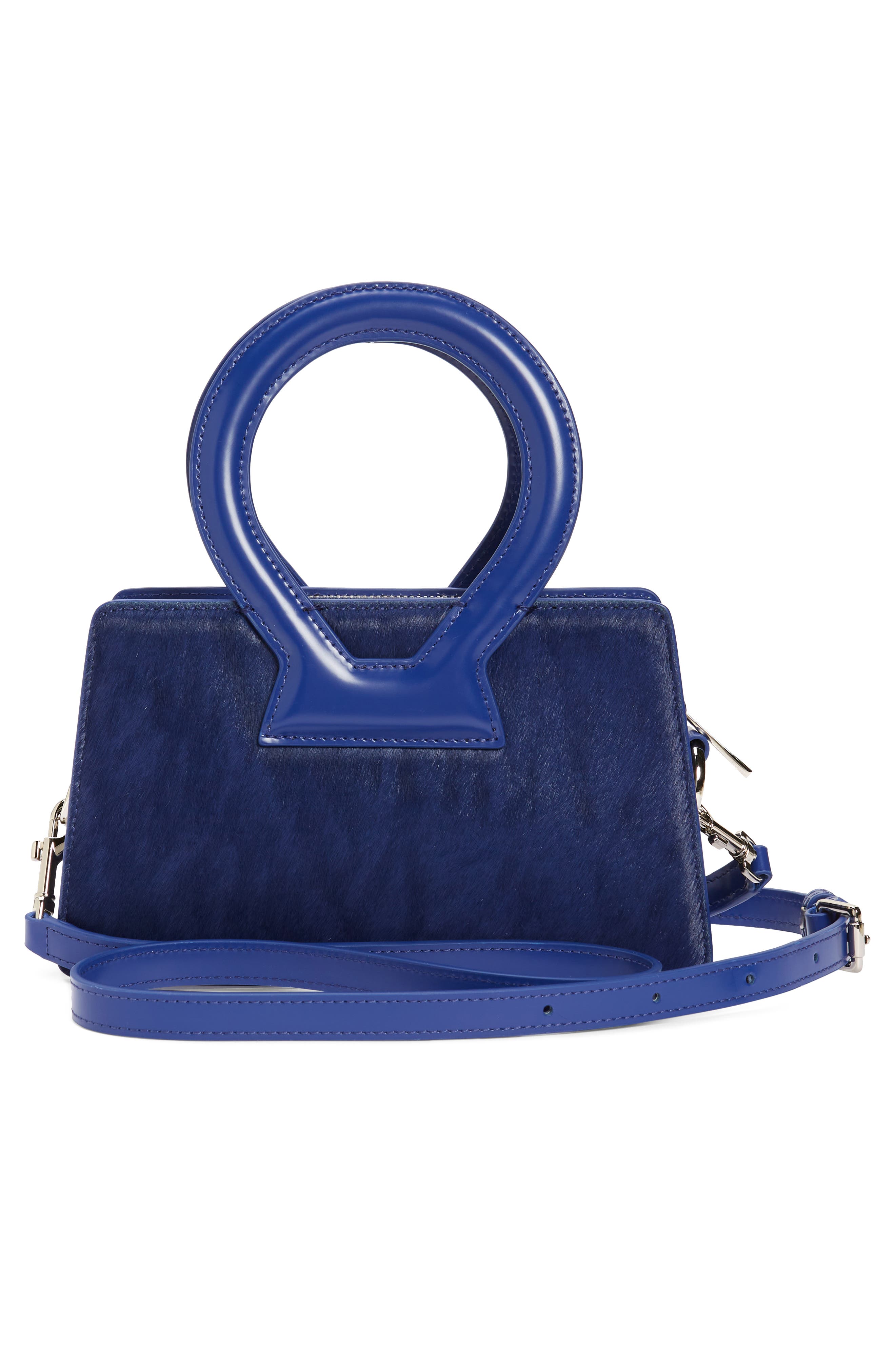 Luar Small Ana Genuine Calf Hair Top Handle Bag, Alternate, color, 