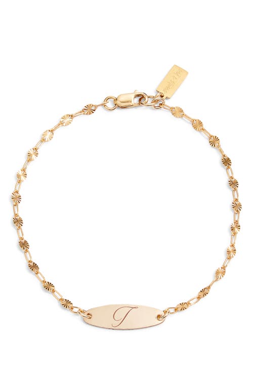 Set & Stones Bank Initial Bracelet